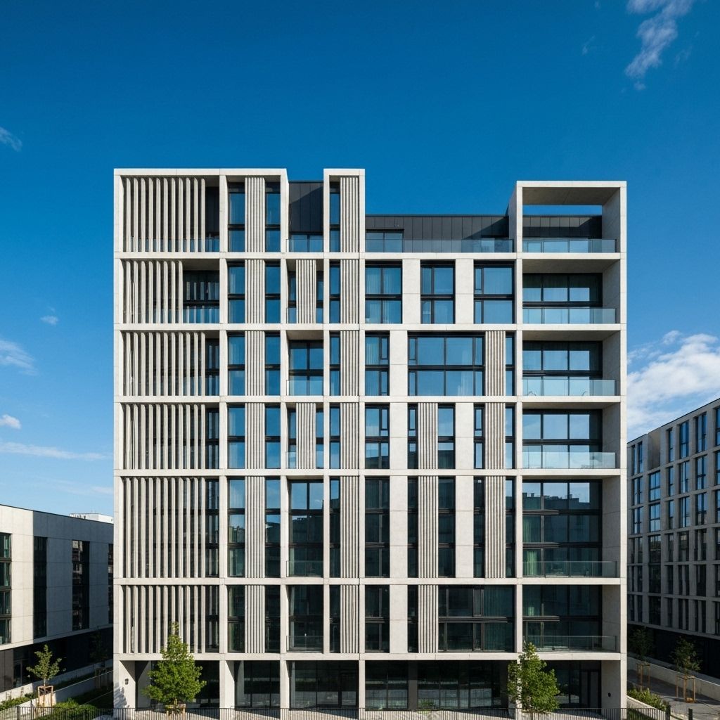 Modern residential building